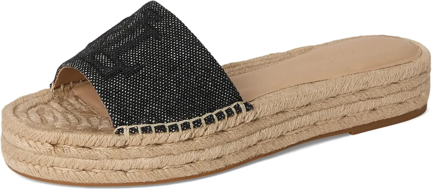 Lauren Ralph Lauren Women's Polly Cross-Dyed Canvas Espadrille Slipper