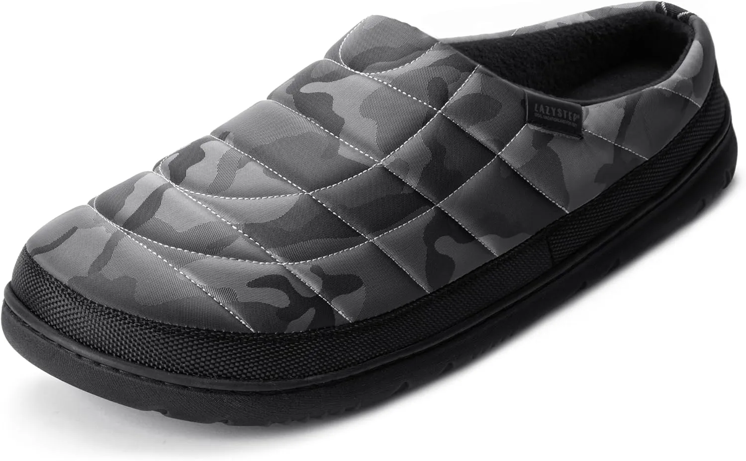 LazyStep Men's Slip on Slippers Indoor Outdoor House Shoes Memory Foam Clogs for Men