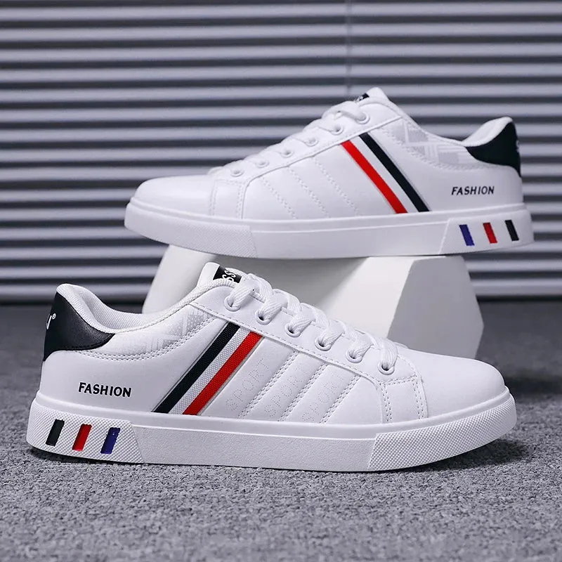Leichte weiße Herren Sneaker