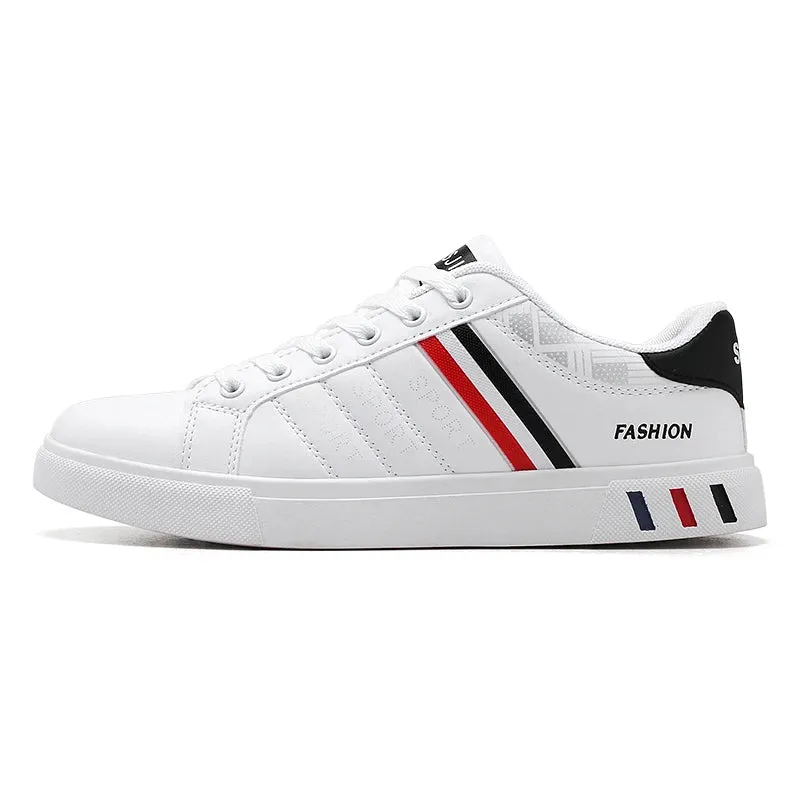 Leichte weiße Herren Sneaker