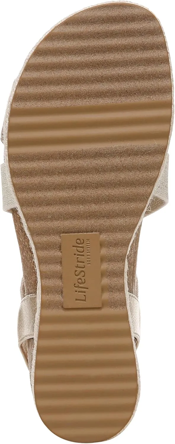 LifeStride Women's Breeze Wedge Sandal