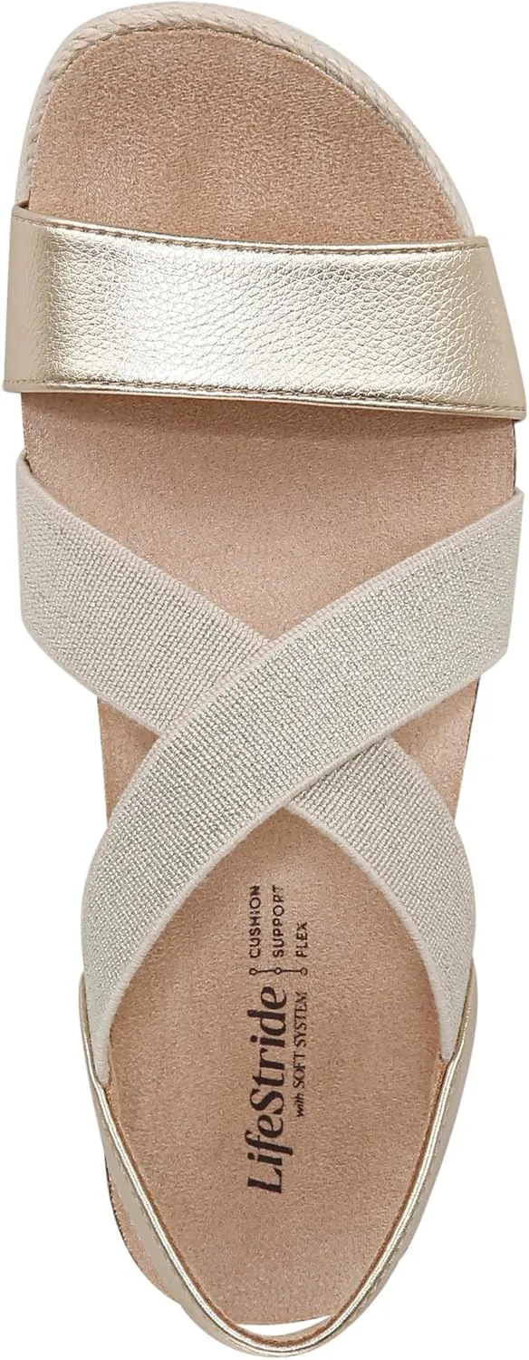 LifeStride Women's Breeze Wedge Sandal