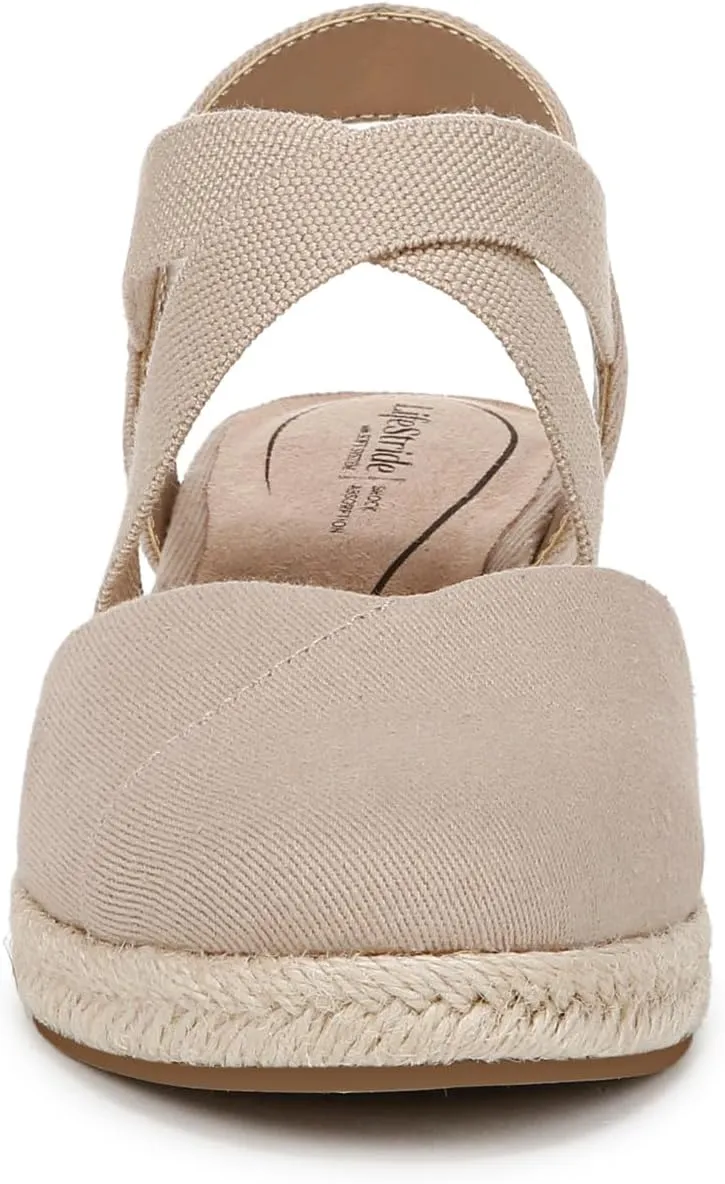 LifeStride Women's Kimball Espadrille Wedge Sandal