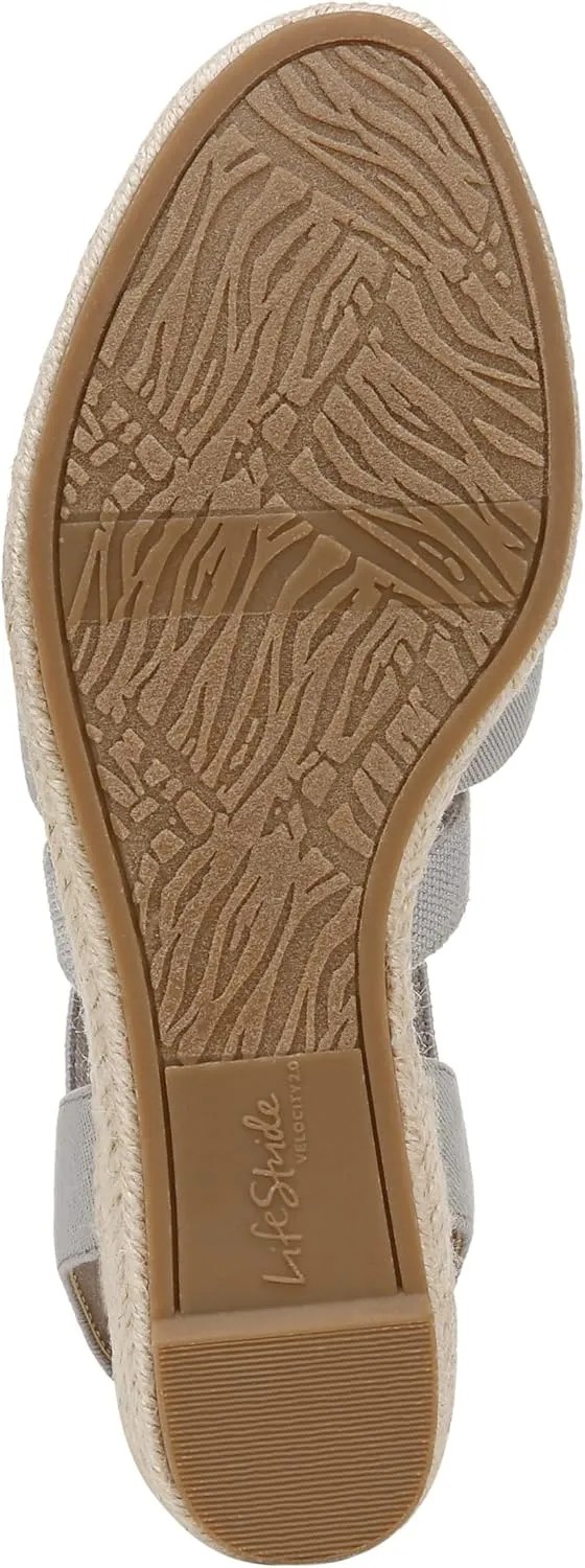 LifeStride Women's Kimball Espadrille Wedge Sandal