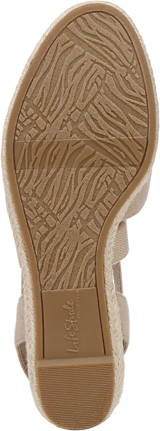 LifeStride Women's Kimball Espadrille Wedge Sandal