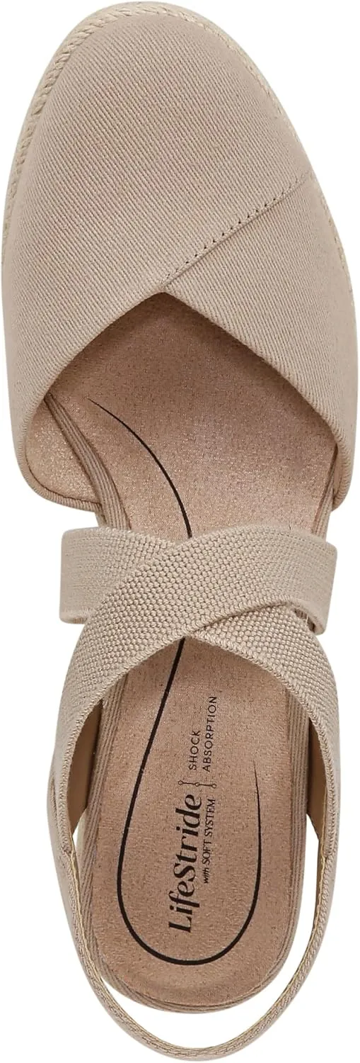 LifeStride Women's Kimball Espadrille Wedge Sandal