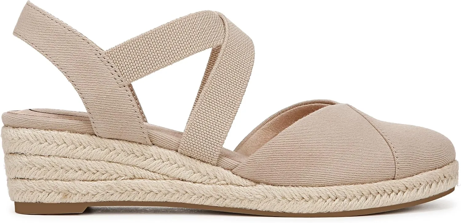 LifeStride Women's Kimball Espadrille Wedge Sandal