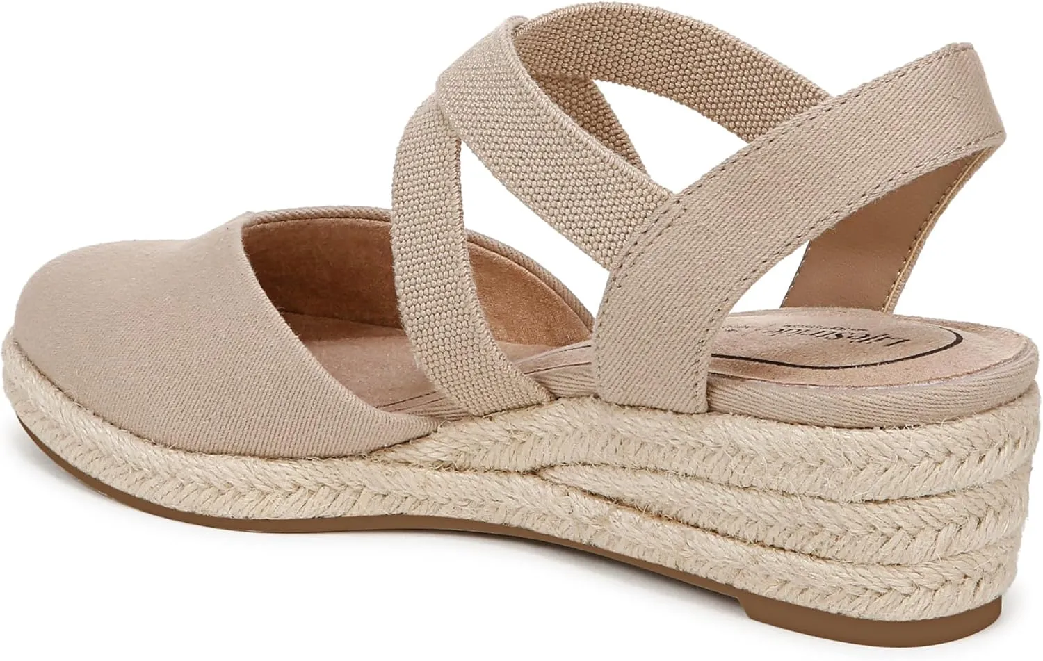 LifeStride Women's Kimball Espadrille Wedge Sandal