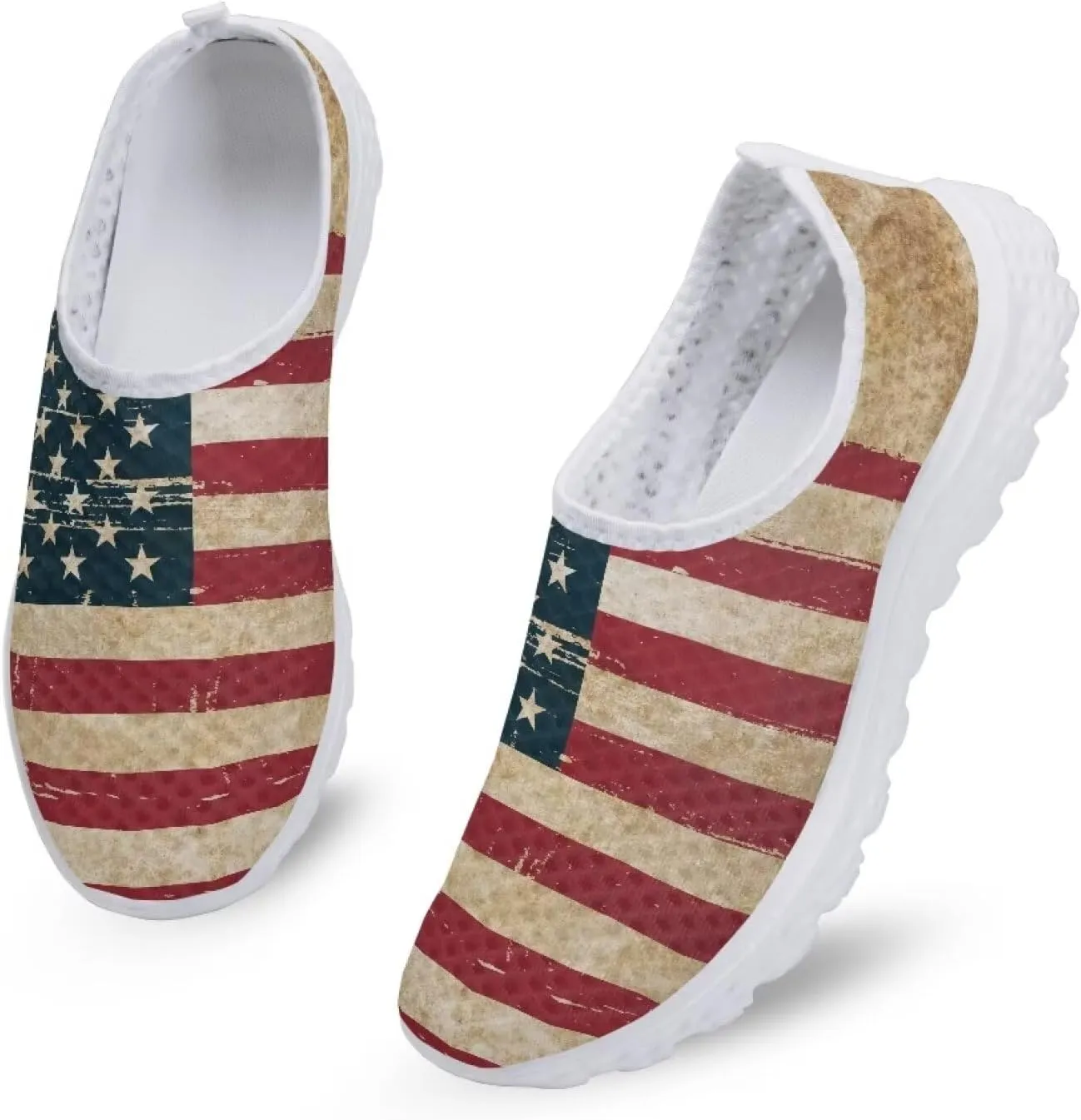 Lightweight Indoor Outdoor Water Shoes for Men Women Air Mesh Casual Aqua Shoes Barefoot Slip-On Shoes