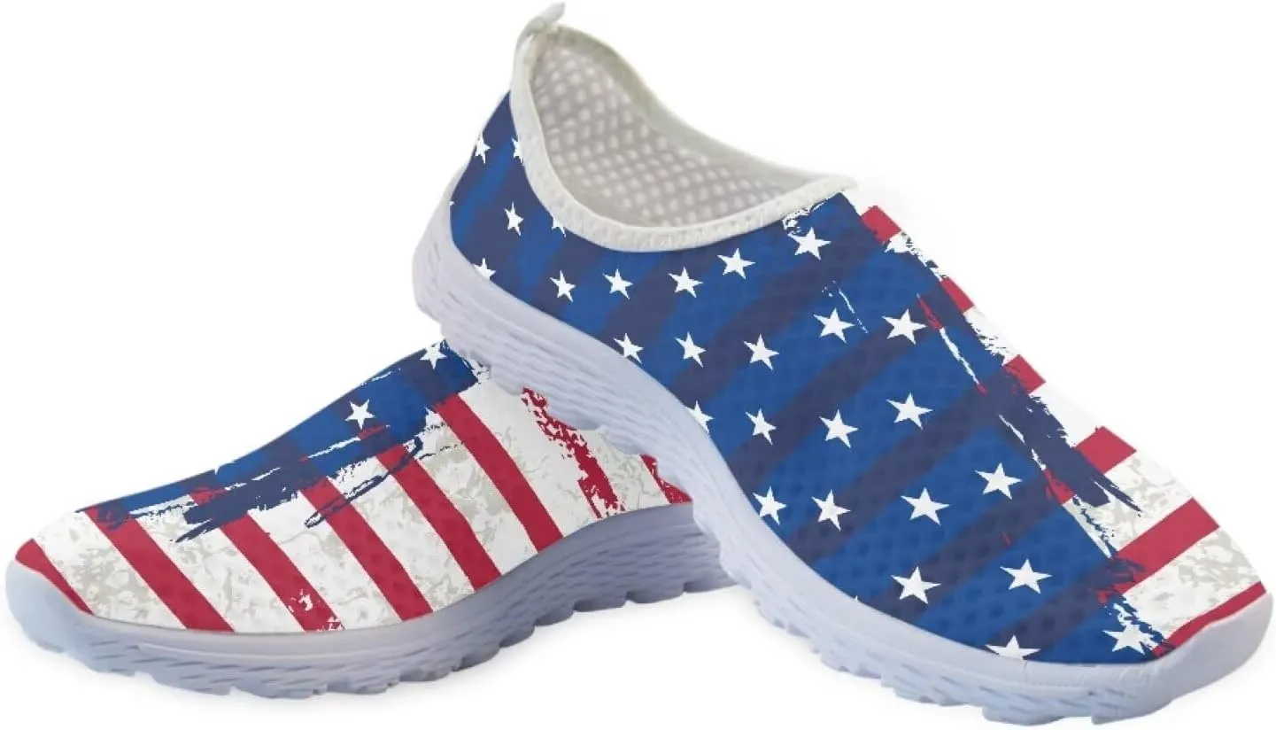 Lightweight Indoor Outdoor Water Shoes for Men Women Air Mesh Casual Aqua Shoes Barefoot Slip-On Shoes