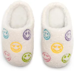 Living Royal Kids Cozy Plush Non-Slip Slippers - Funny Designs, Comfy, 100% Polyester