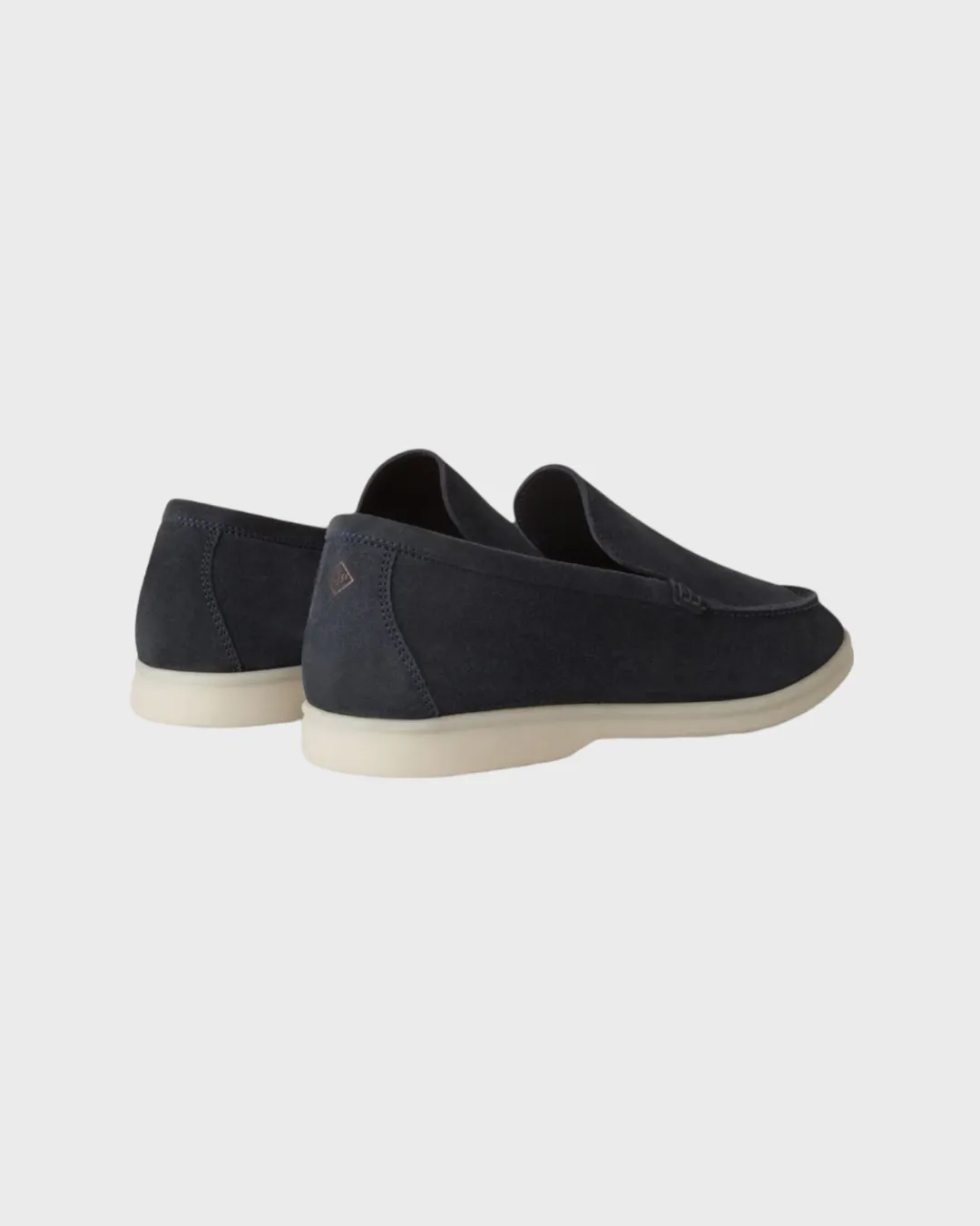Loro Piana Summer Walk Loafers Suede Classic Blue