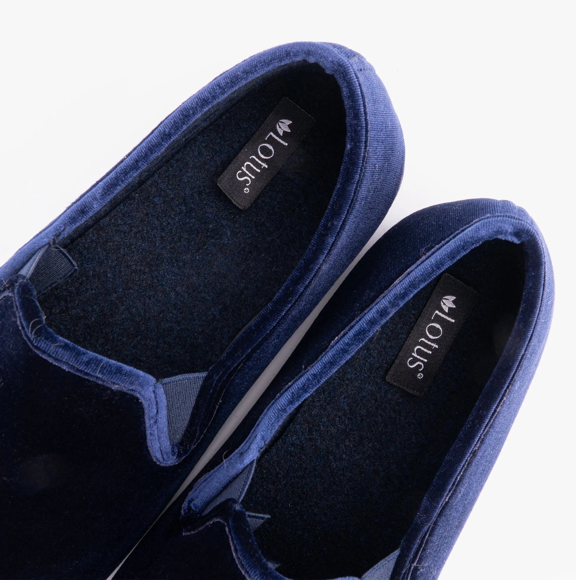 Lotus CLARENCE Mens Slippers Navy
