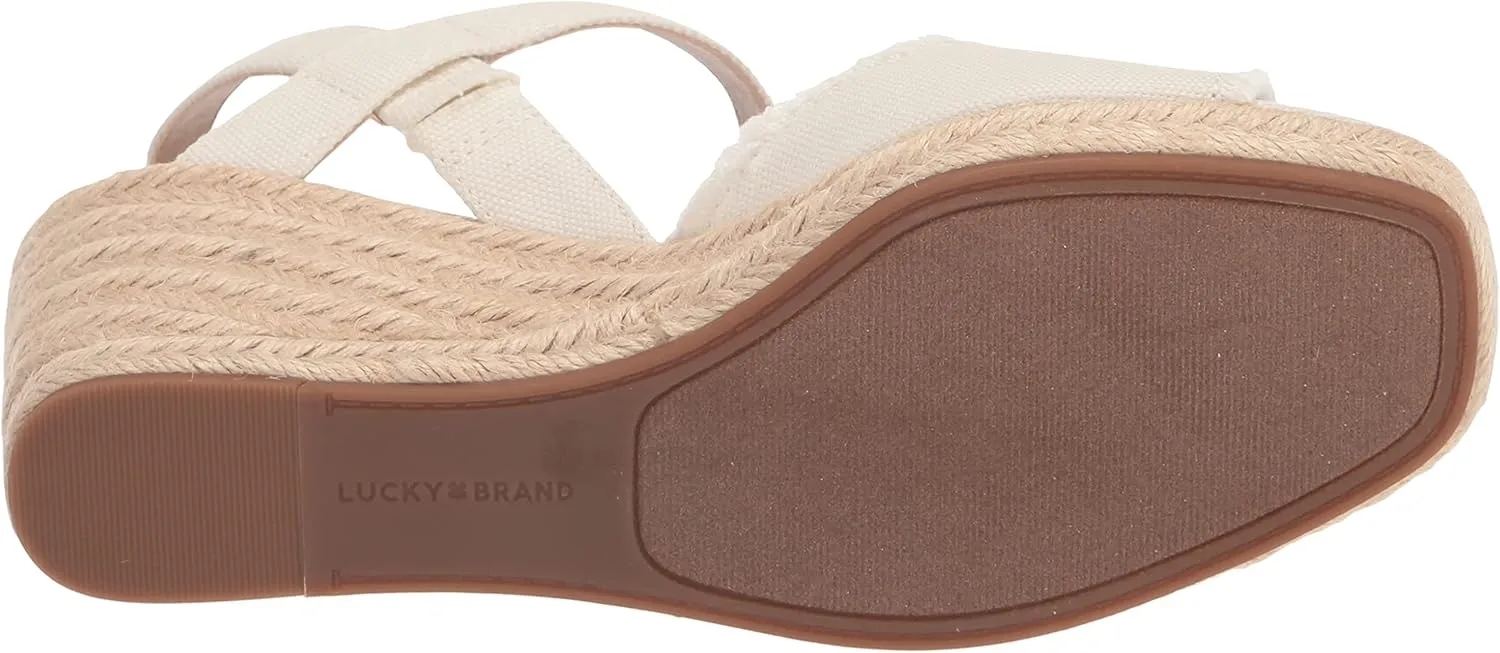 Lucky Brand Women's Mindra Espadrille Wedge Sandal