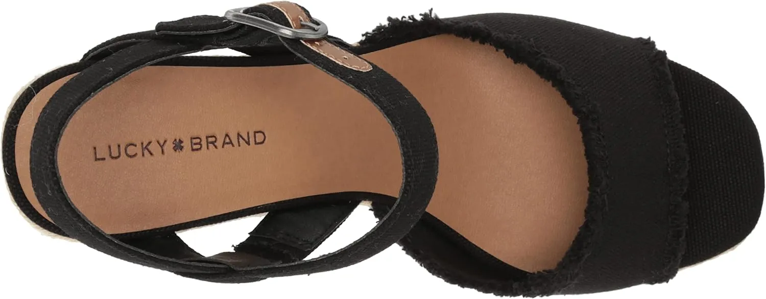Lucky Brand Women's Mindra Espadrille Wedge Sandal