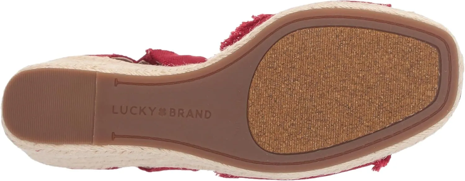 Lucky Brand Women's Mindra Espadrille Wedge Sandal
