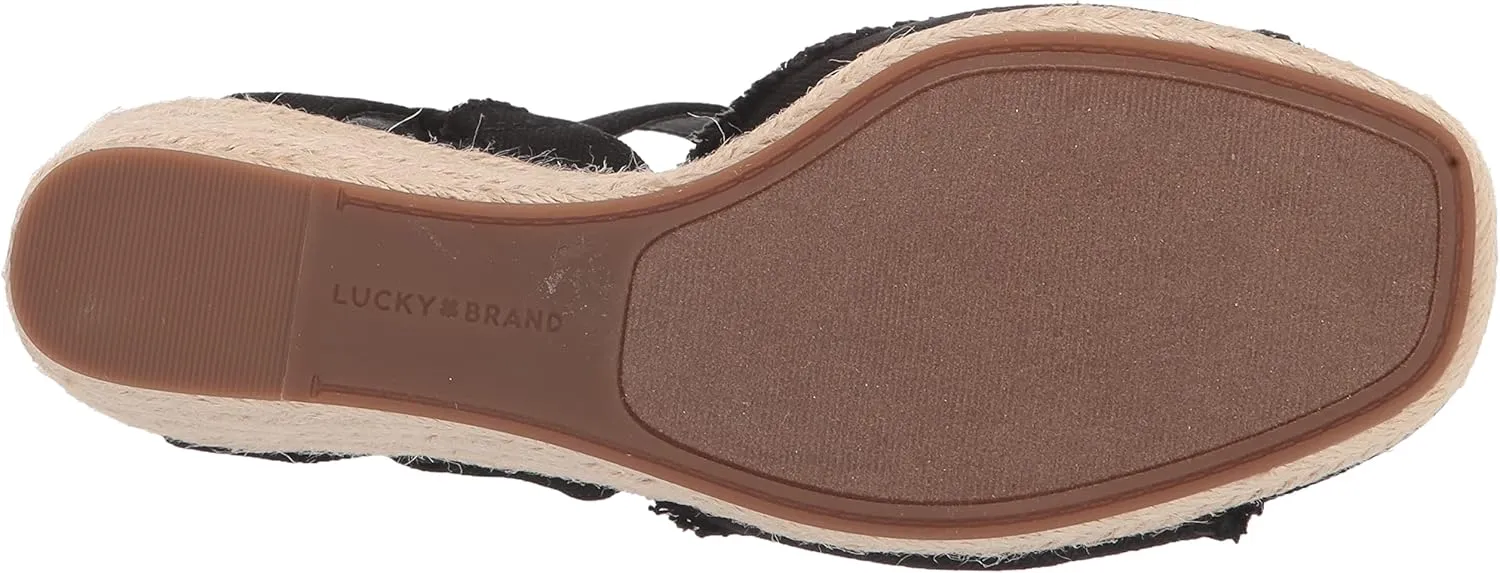 Lucky Brand Women's Mindra Espadrille Wedge Sandal