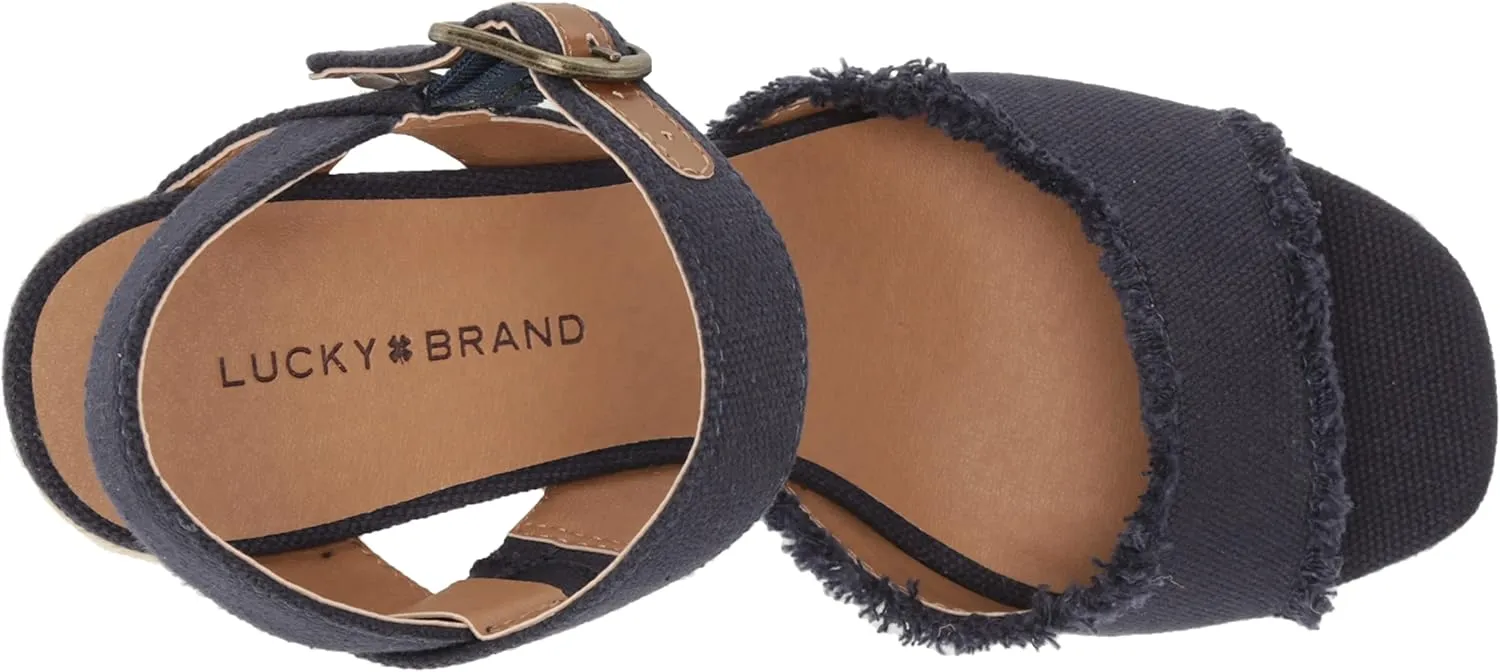 Lucky Brand Women's Mindra Espadrille Wedge Sandal