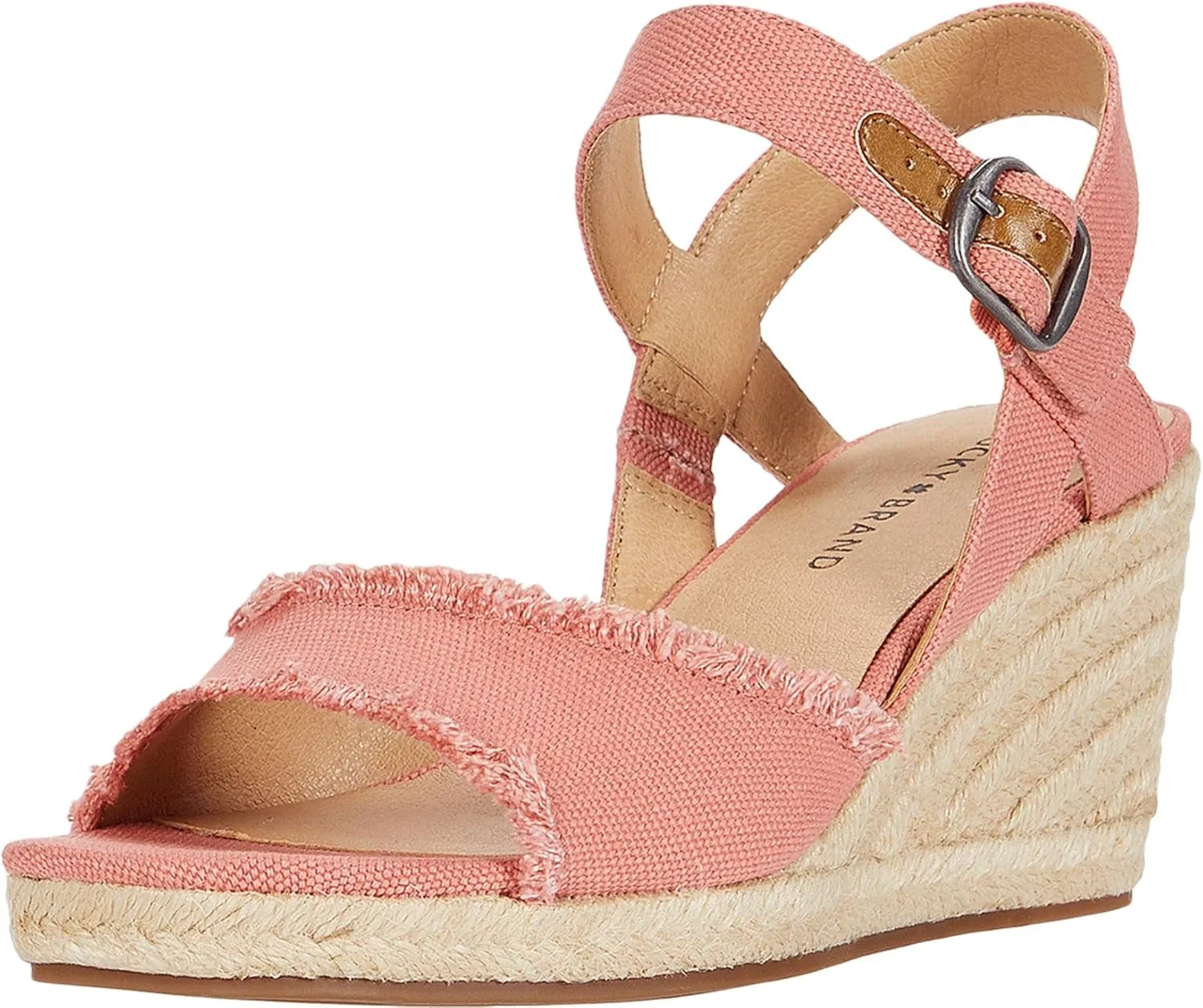 Lucky Brand Women's Mindra Espadrille Wedge Sandal