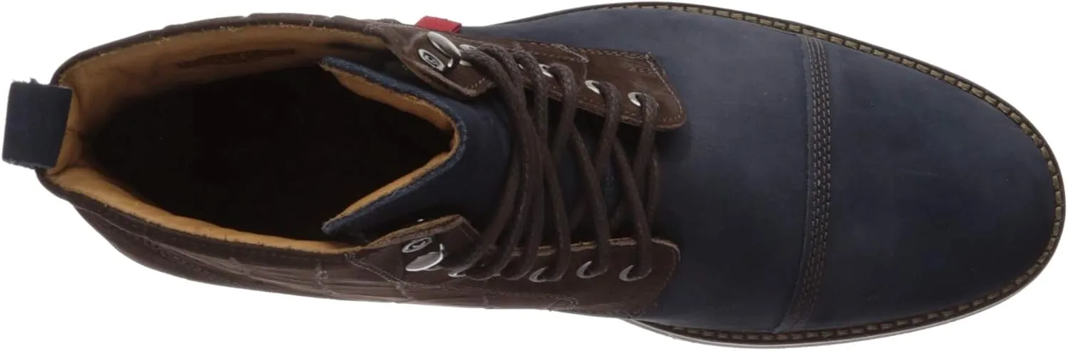 Marc Joseph New York Men's Leather Luxury Laceup Lug Boot Ankle