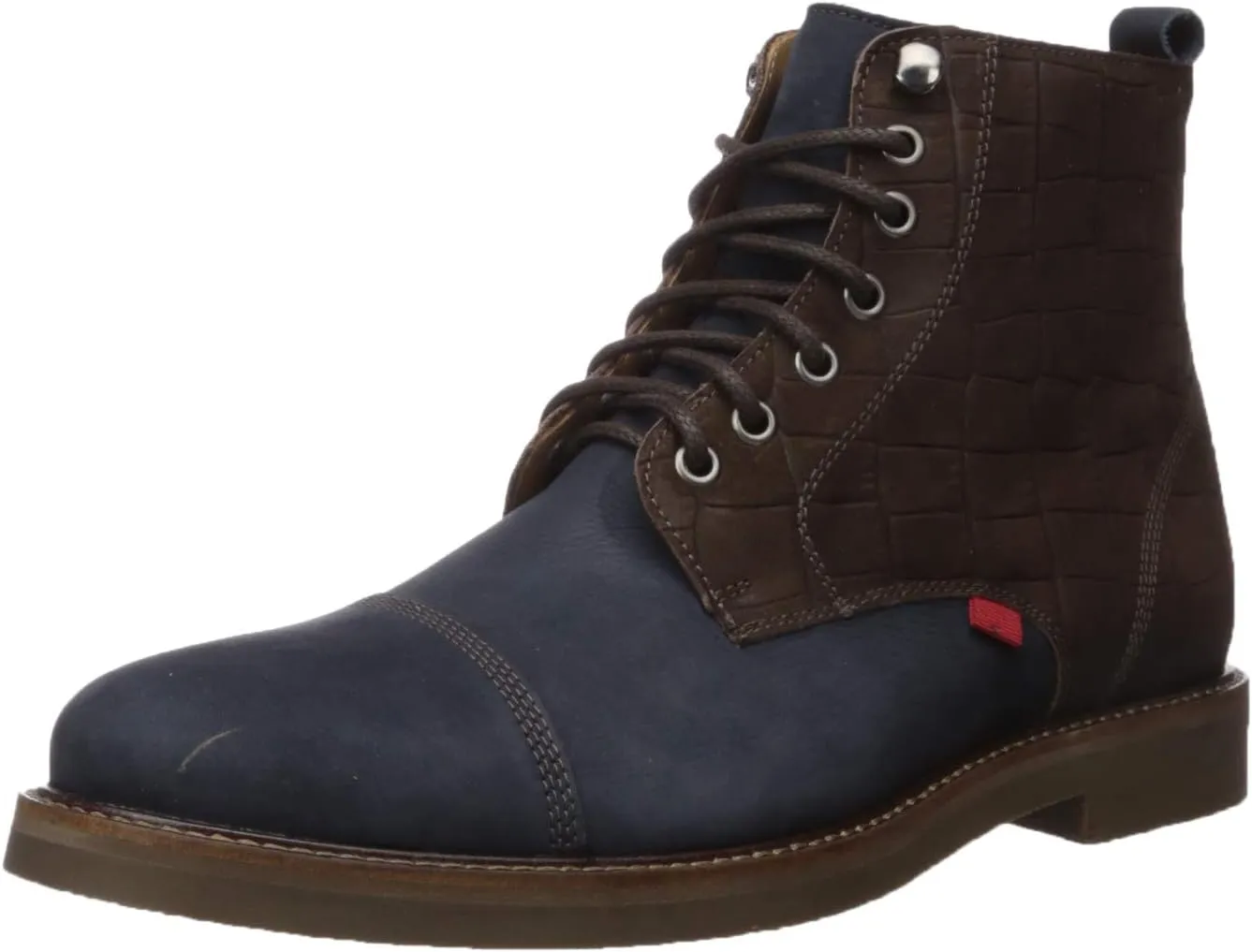 Marc Joseph New York Men's Leather Luxury Laceup Lug Boot Ankle