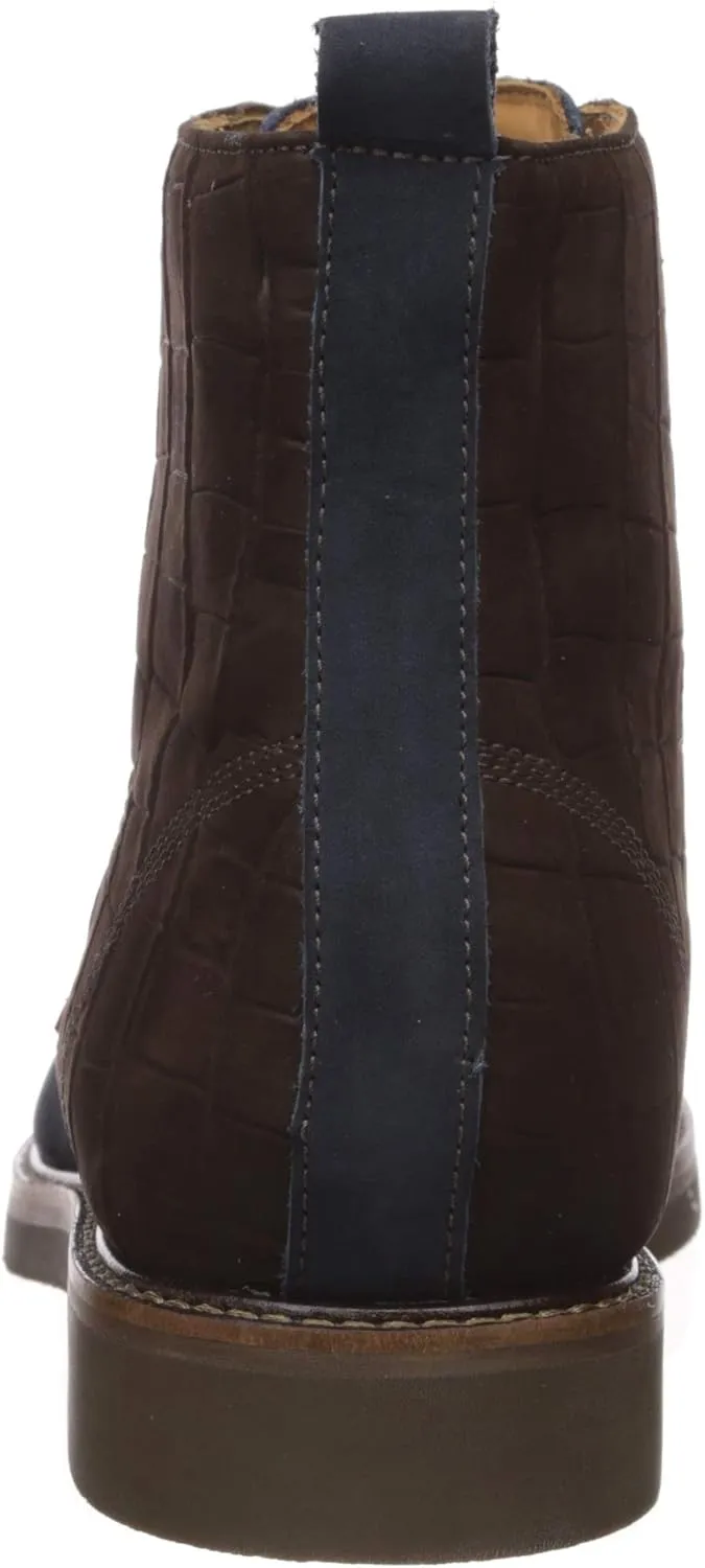 Marc Joseph New York Men's Leather Luxury Laceup Lug Boot Ankle