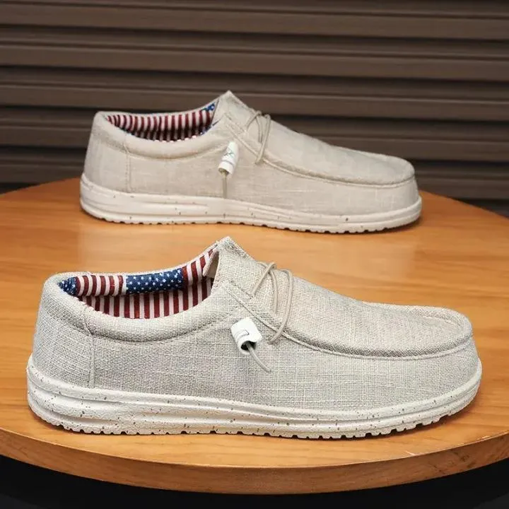 Men Plus Size Comfy Slip-On Loafers