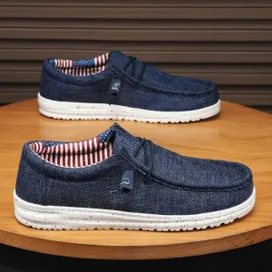 Men Plus Size Comfy Slip-On Loafers
