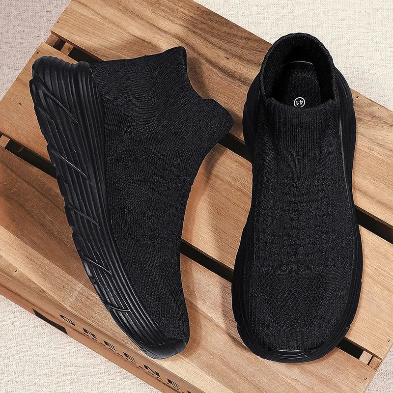 Men Running Casual Walking Men Fashion Sneakers Casual Sport Sneakers Shoes Shoes Lightweight sock shoes Waterproof Breathable Multifunctional