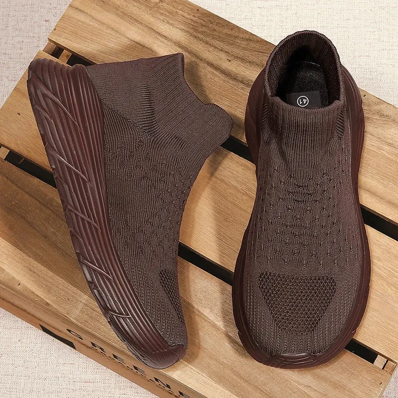 Men Running Casual Walking Men Fashion Sneakers Casual Sport Sneakers Shoes Shoes Lightweight sock shoes Waterproof Breathable Multifunctional