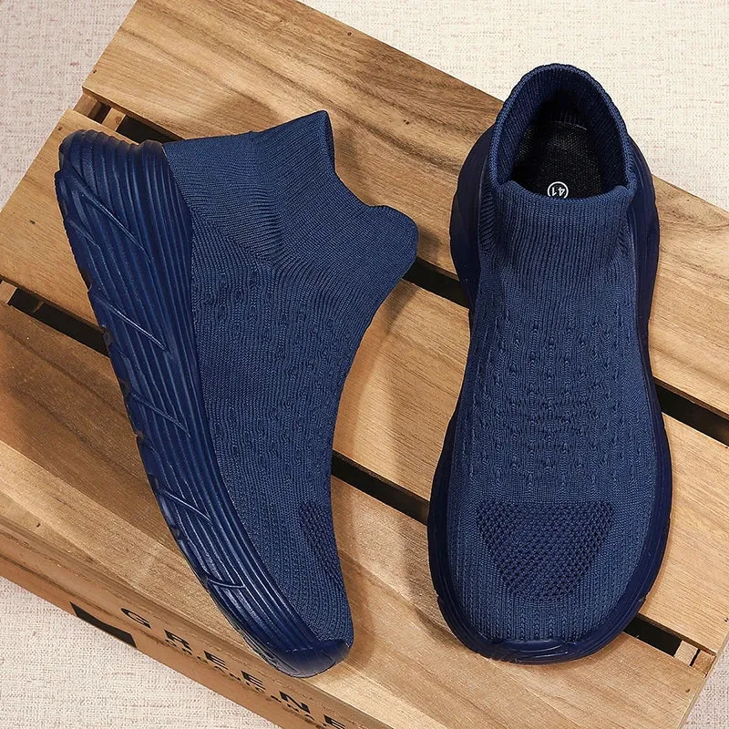 Men Running Casual Walking Men Fashion Sneakers Casual Sport Sneakers Shoes Shoes Lightweight sock shoes Waterproof Breathable Multifunctional