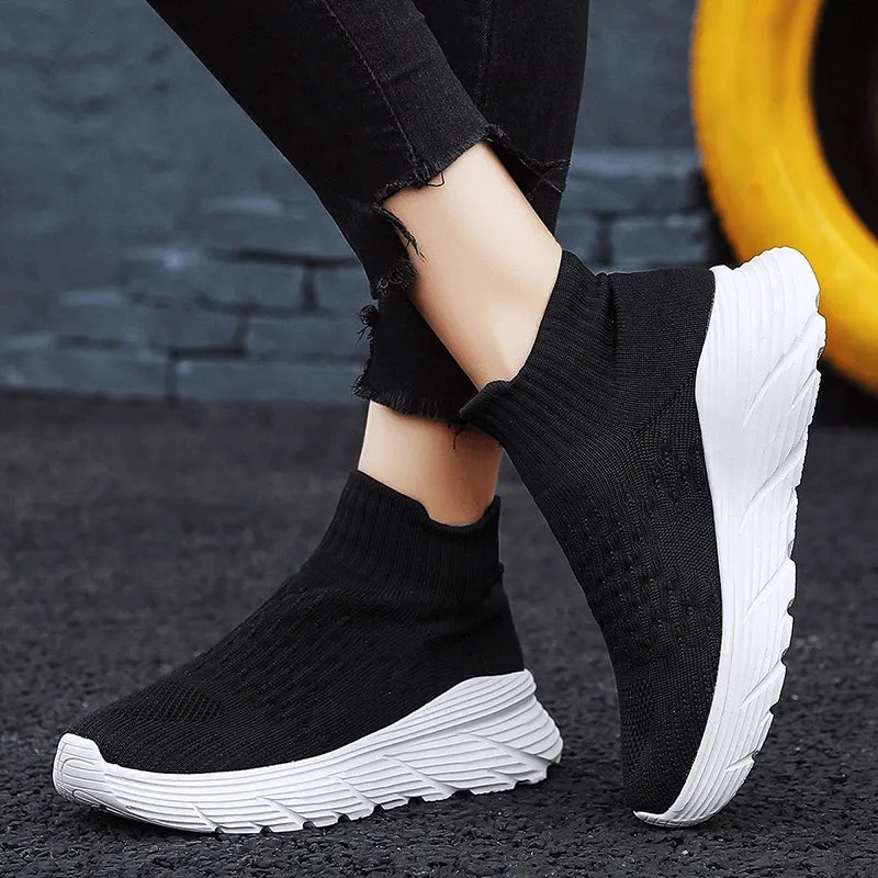 Men Running Casual Walking Men Fashion Sneakers Casual Sport Sneakers Shoes Shoes Lightweight sock shoes Waterproof Breathable Multifunctional