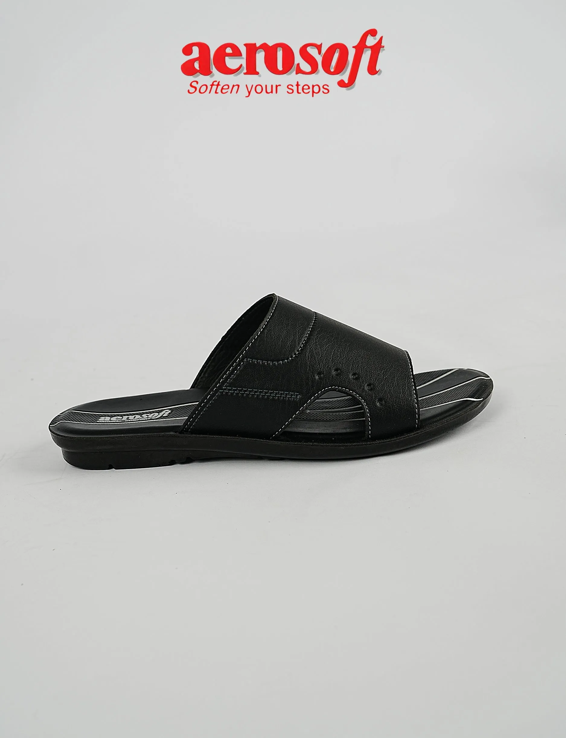 MEN SLIPPER MP-3203 BLACK