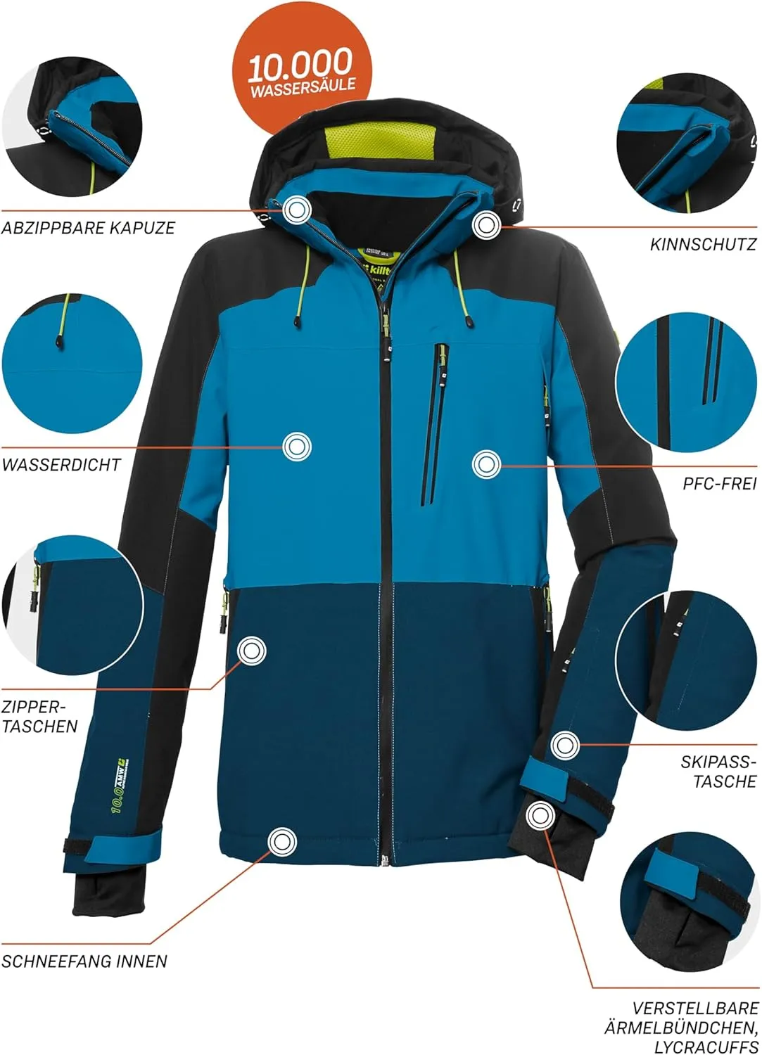 Men Snow Jacket KSW 72 MN