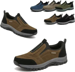 Men's Comfortable Waterproof Breathable Orthopedic Walking Shoes,Orthopedic Slip On Hiking Shoes Walking Orthopedic Shoes