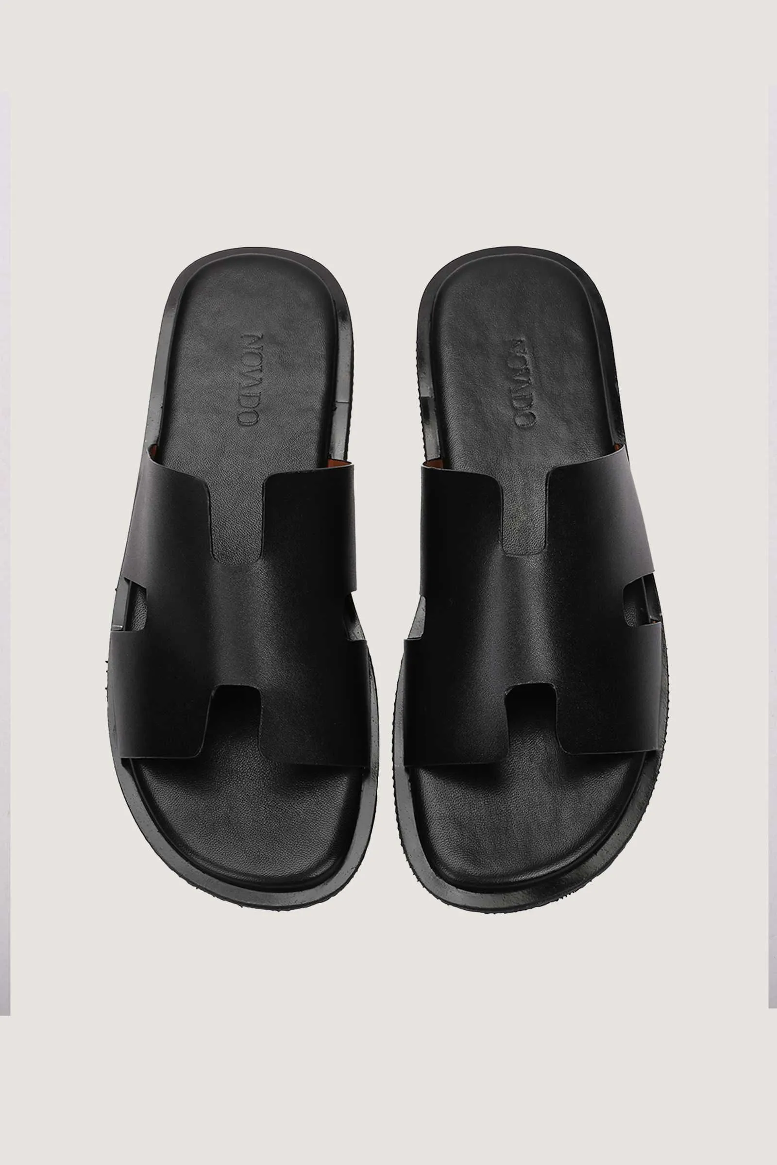 Men's H Style Leather Slipper