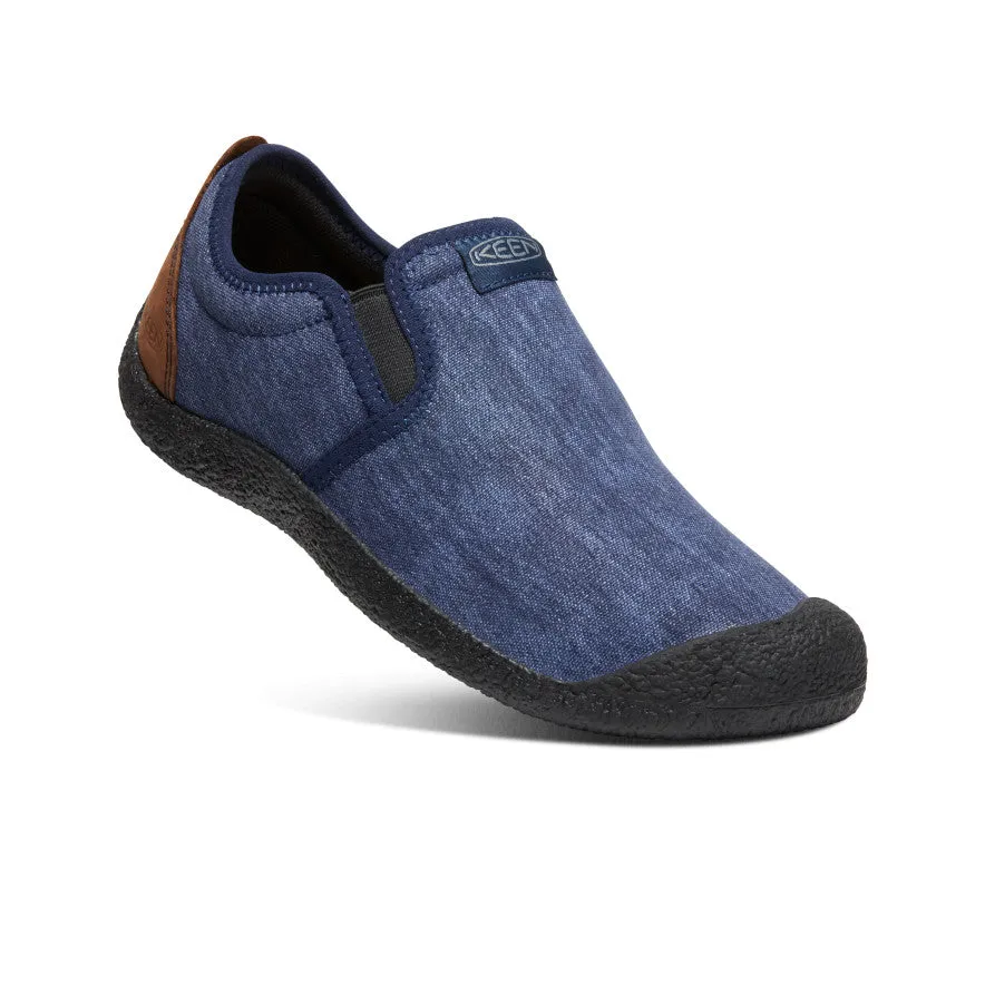 Men's Howser Canvas Slip-On - Black Iris/Bison