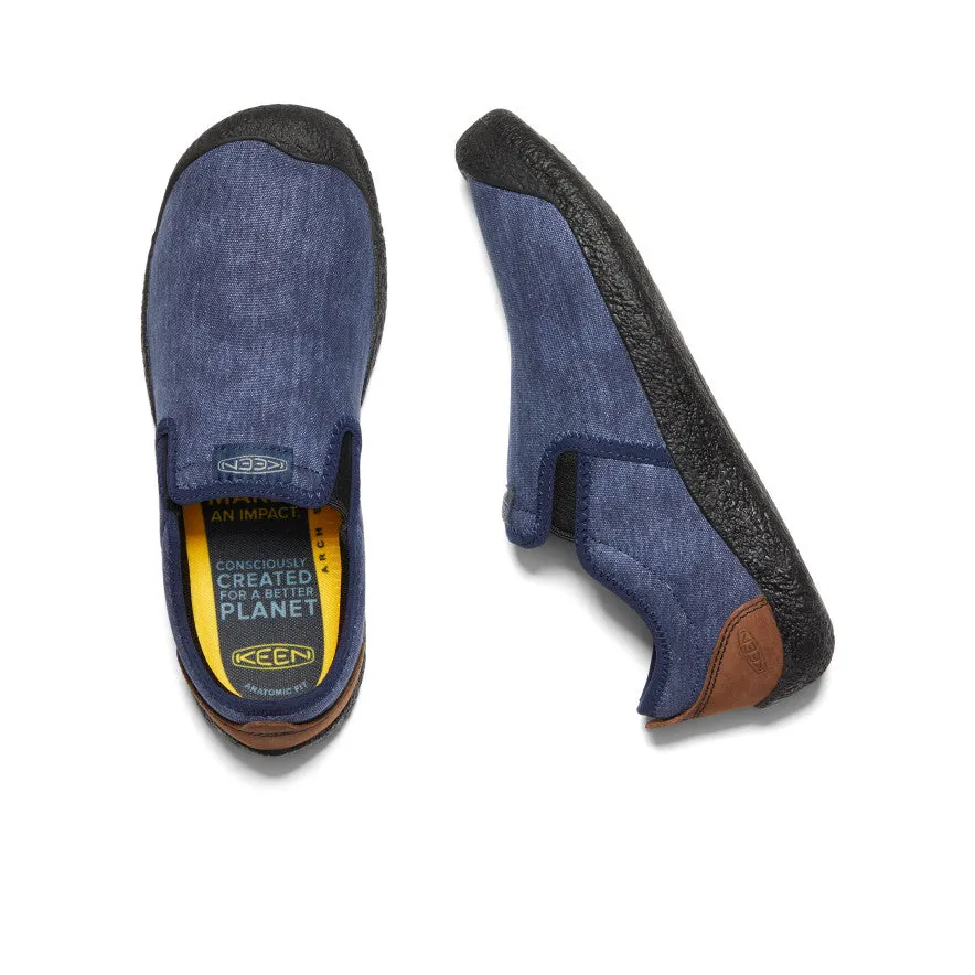 Men's Howser Canvas Slip-On - Black Iris/Bison