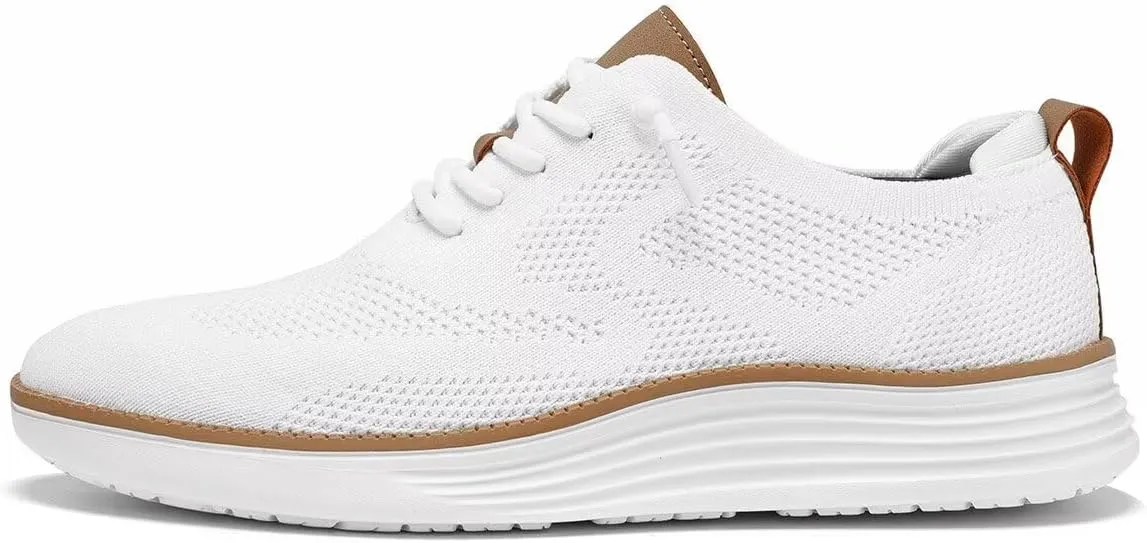 Mens Mesh Casual Sneakers Lightweight Breathable Dress Shoes Comfortable Walking Oxford Shoes Trainers for Men
