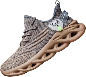 Mens Running Walking Tennis Shoes Mens Casual Fashion Gym Hiking Shoes for Men Sneakers Work Breathable Comfortable Lightweight