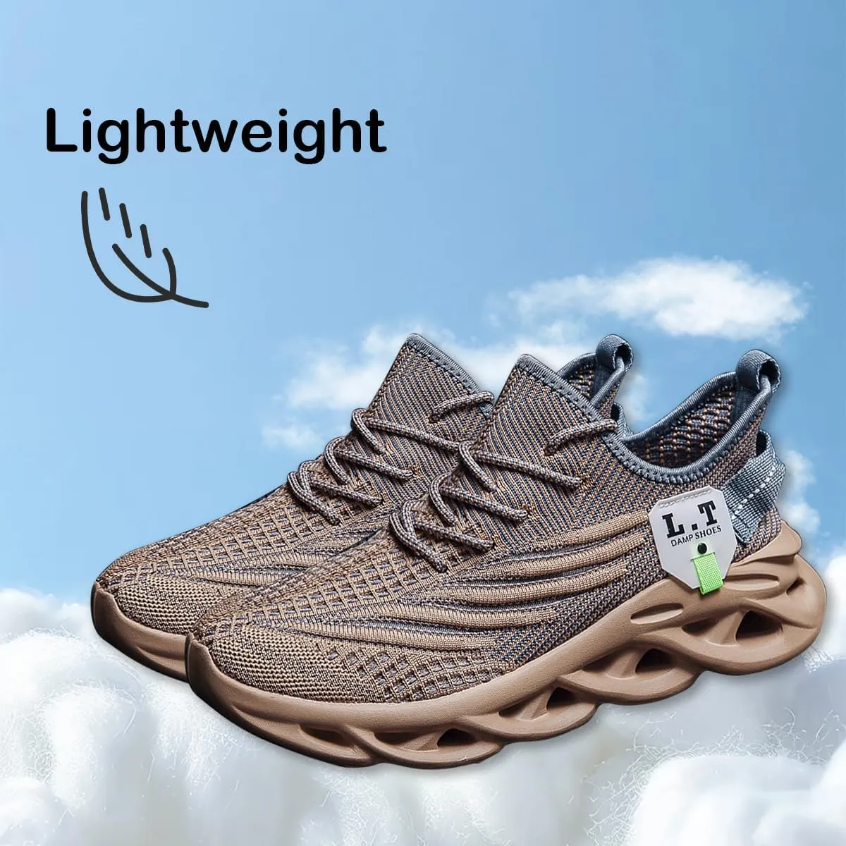 Mens Running Walking Tennis Shoes Mens Casual Fashion Gym Hiking Shoes for Men Sneakers Work Breathable Comfortable Lightweight