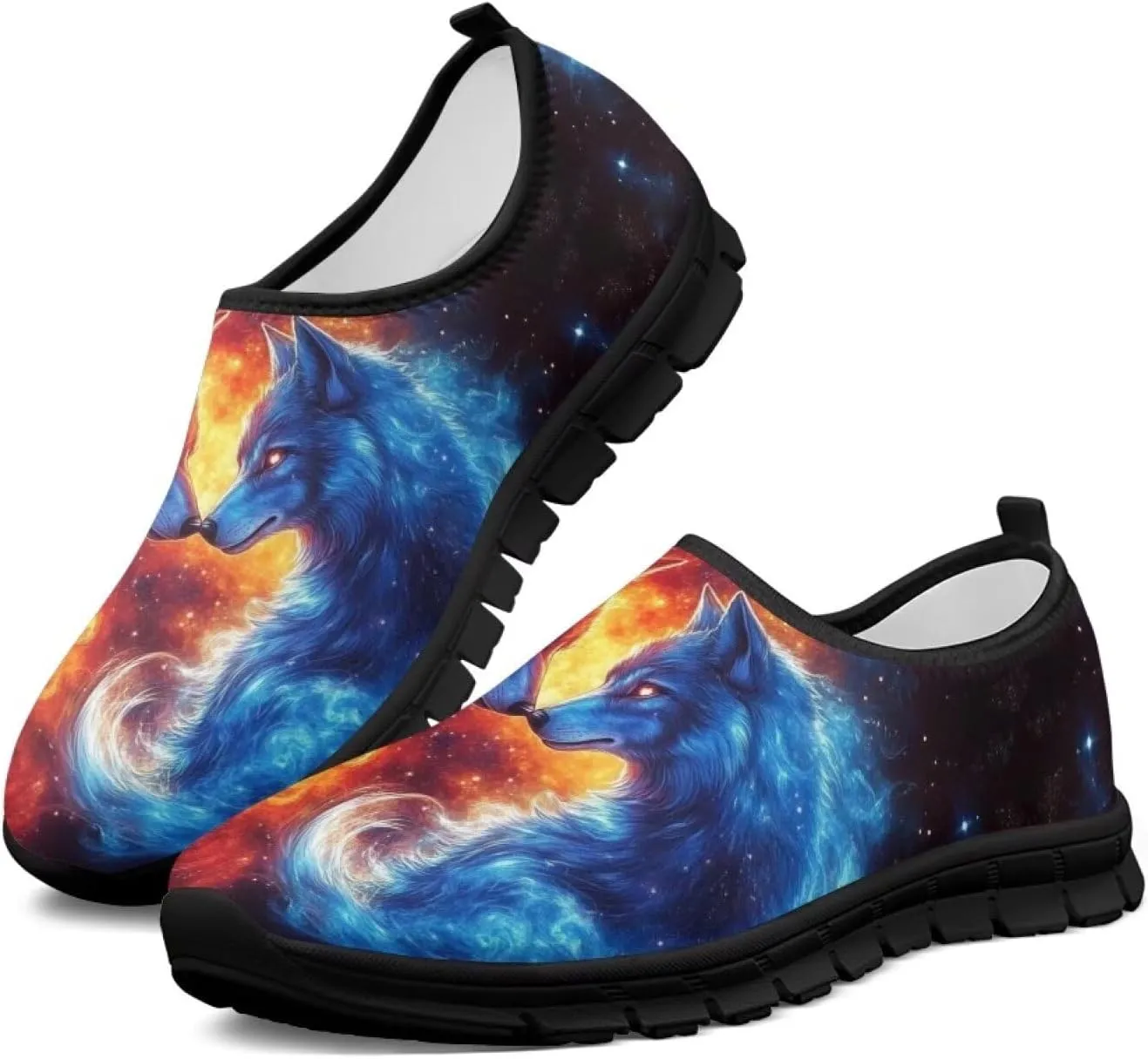 Men's Slip On Sneakers Comfy Slip On Running Shoes Men Walking Loafers Breathable