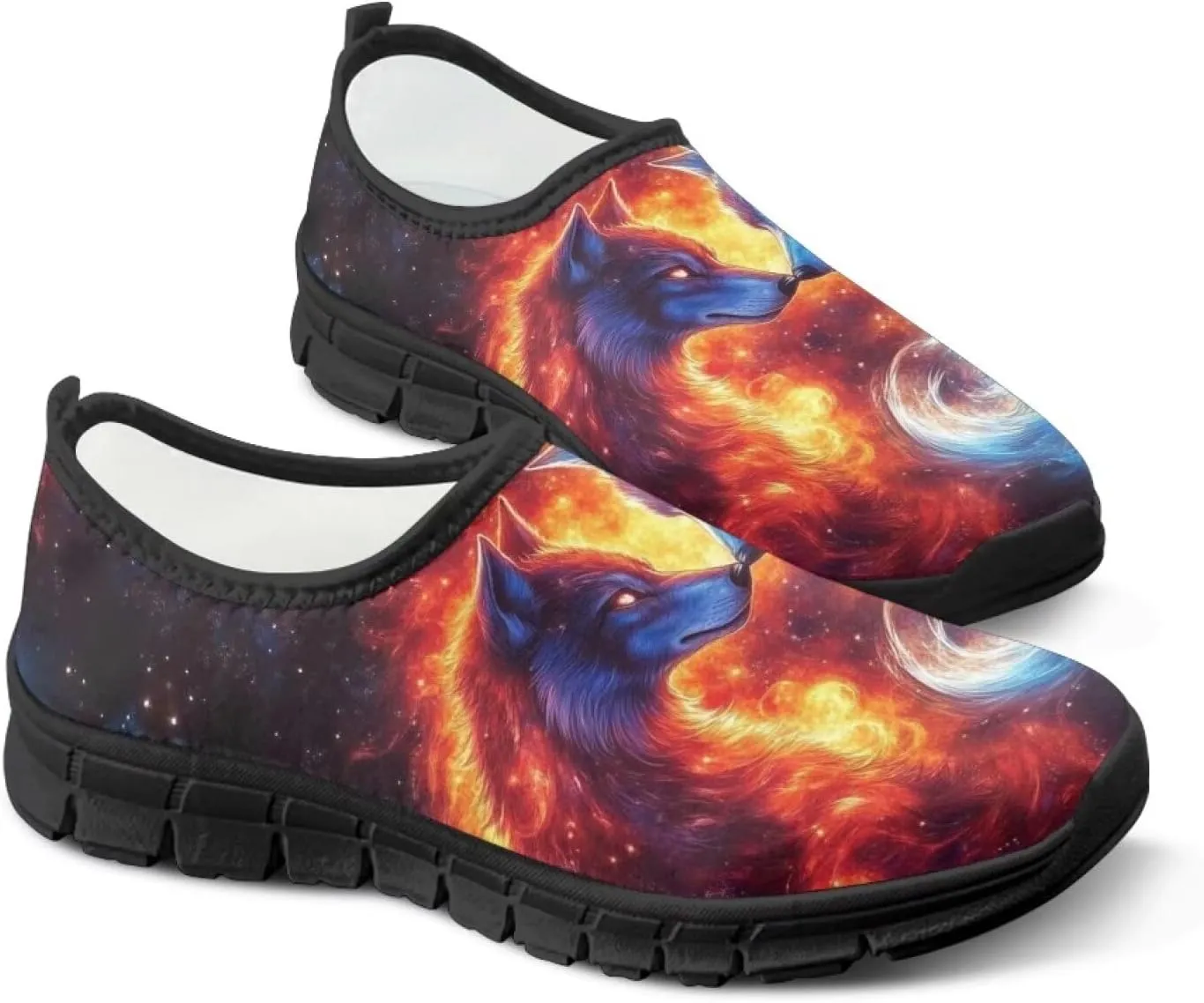 Men's Slip On Sneakers Comfy Slip On Running Shoes Men Walking Loafers Breathable
