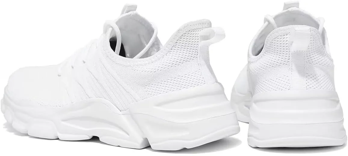 Mens Slip on Walking Shoes Non Slip Breathable Lightweight Sneakers Athletic Tennis Running Shoes for Gym Travel Jogging