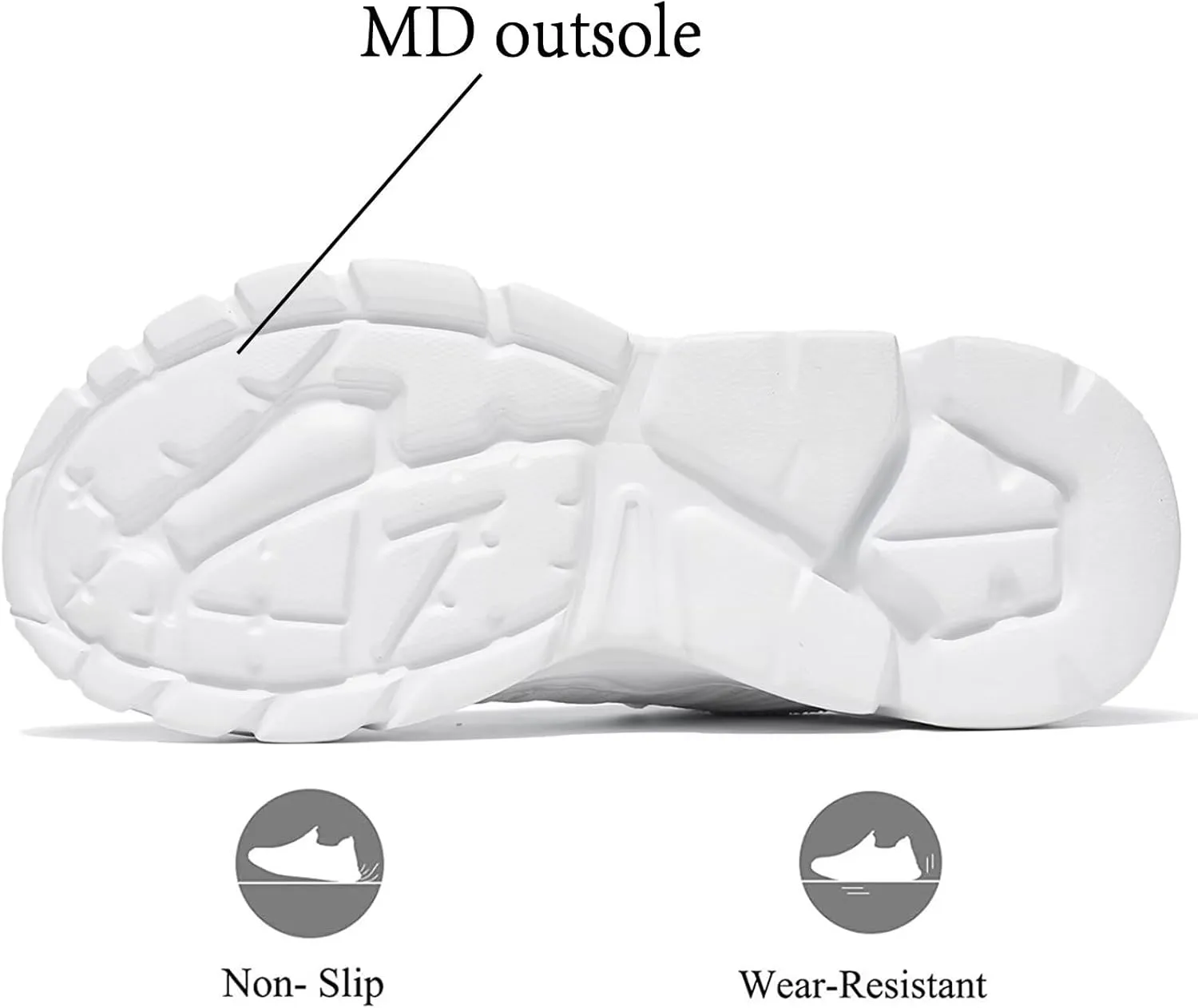 Mens Slip on Walking Shoes Non Slip Breathable Lightweight Sneakers Athletic Tennis Running Shoes for Gym Travel Jogging