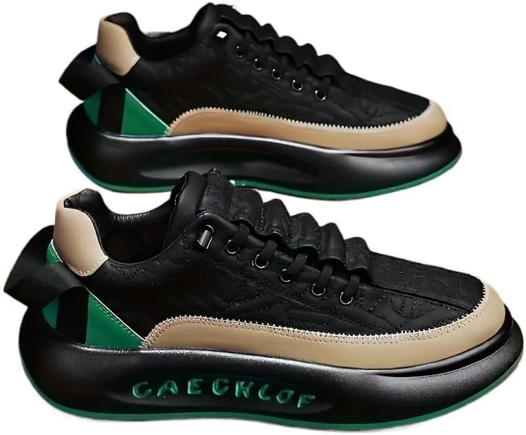 Men's Stylish Chunky Skate Shoes - Trendy Street Style with Comfy Non-Slip Soft Sole for Outdoor & Casual Wear
