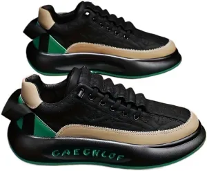 Men's Stylish Chunky Skate Shoes - Trendy Street Style with Comfy Non-Slip Soft Sole for Outdoor & Casual Wear
