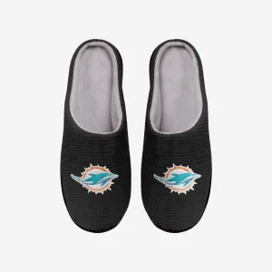 Miami Dolphins Memory Foam Slide Slipper