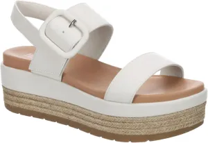Michael By Michael Shannon Kira - Women's Classic Open Toe Espadrille Casual Strappy Summer Platform Sandal