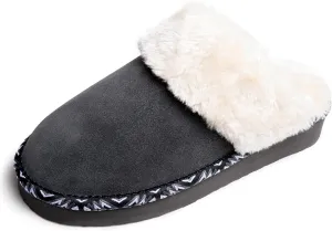 Minnetonka Cerise – Cozy Bedroom Slippers for Women with Hard Sole Design, and Slip On Clog Silhouette